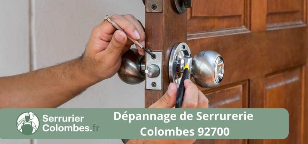 Serrurier Colombes 92700